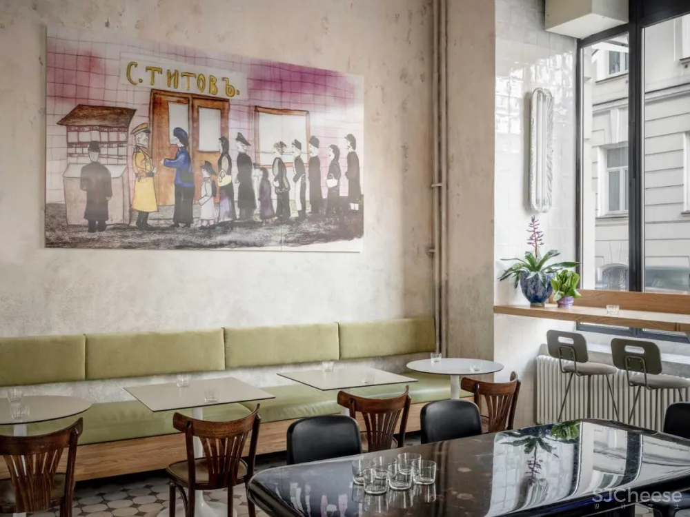 Veter Design | Grechka Lab Bakery , 浓厚的怀旧设计空间