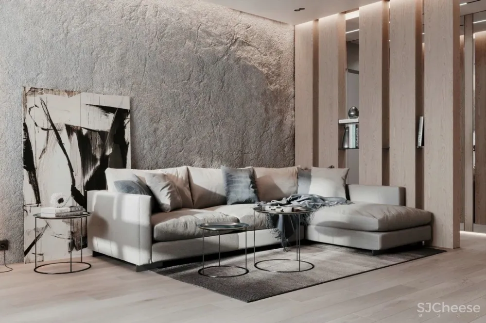 85㎡精巧简雅住宅，沁入人心的质感美！