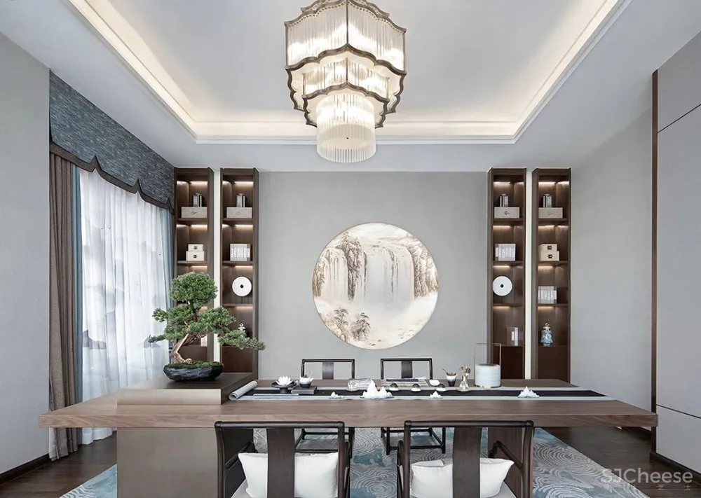 新中式 高级灰,超凡脱俗的设计格调!