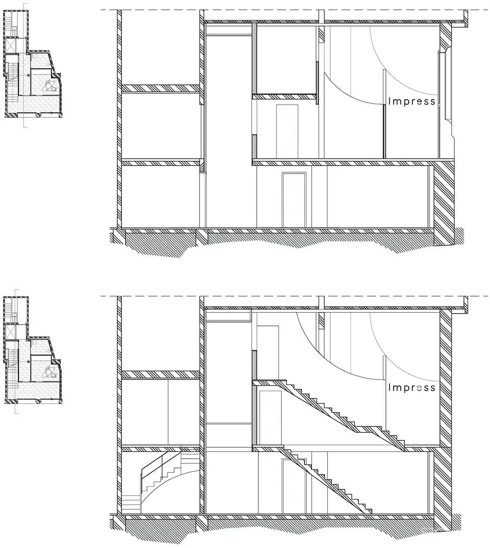 弧形隔断“森林” 西班牙Impress牙科诊所 Raúl Sánchez Architects