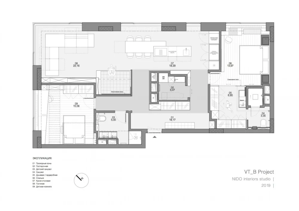 Nido Interiors | VTB Residence , 当代实用型住宅