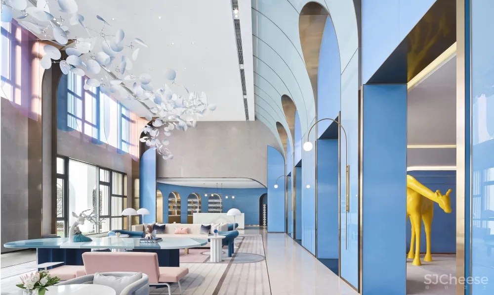 UMA伍玛设计 X 上海几朵设计 中梁金科.启宸售楼处:预见未来,灵魂造梦!