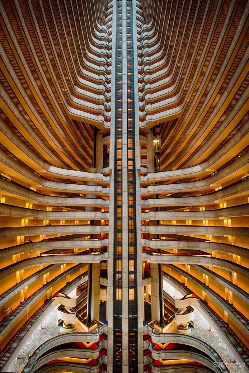 纪念最美“中庭”建筑师-约翰∙波特曼 John Portman