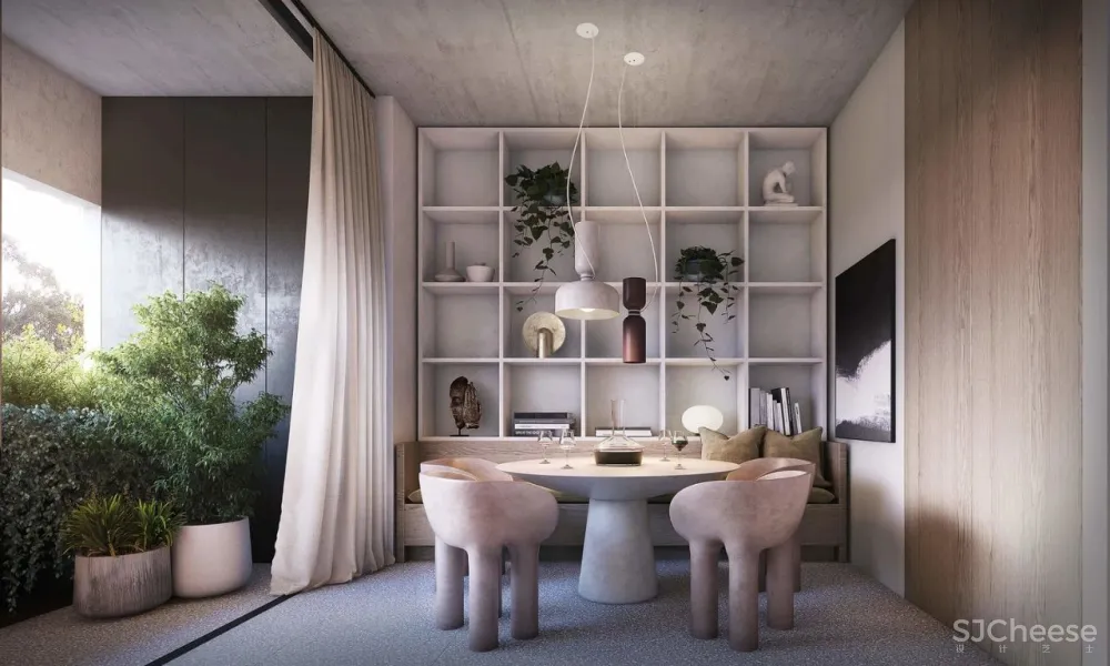 效果图不只要逼真,还要有氛围