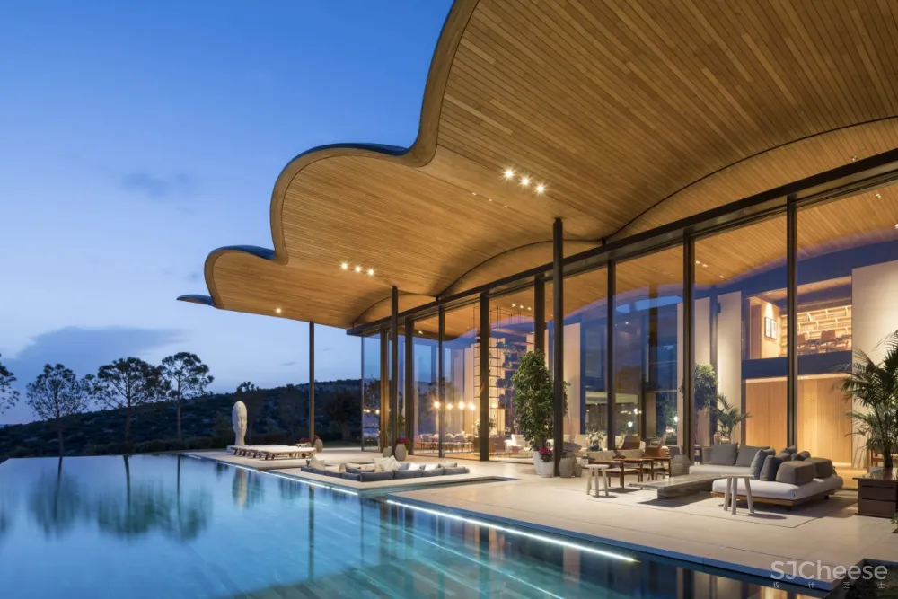 Foster + Partners | Dolunay Villa , 现代别致的海滨住宅