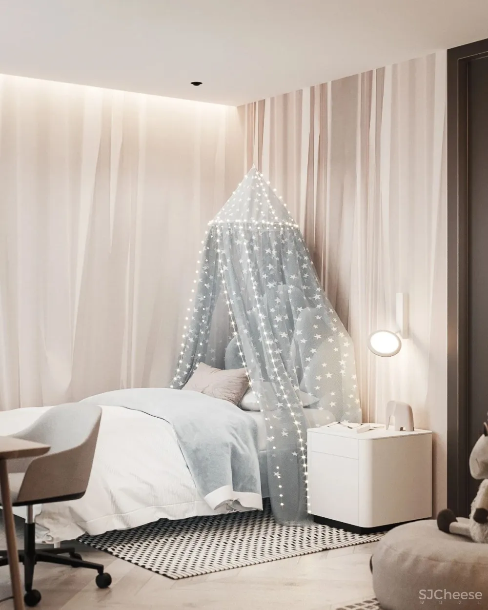 170㎡大都市住宅，大理石 胡桃木，绝对的美学！