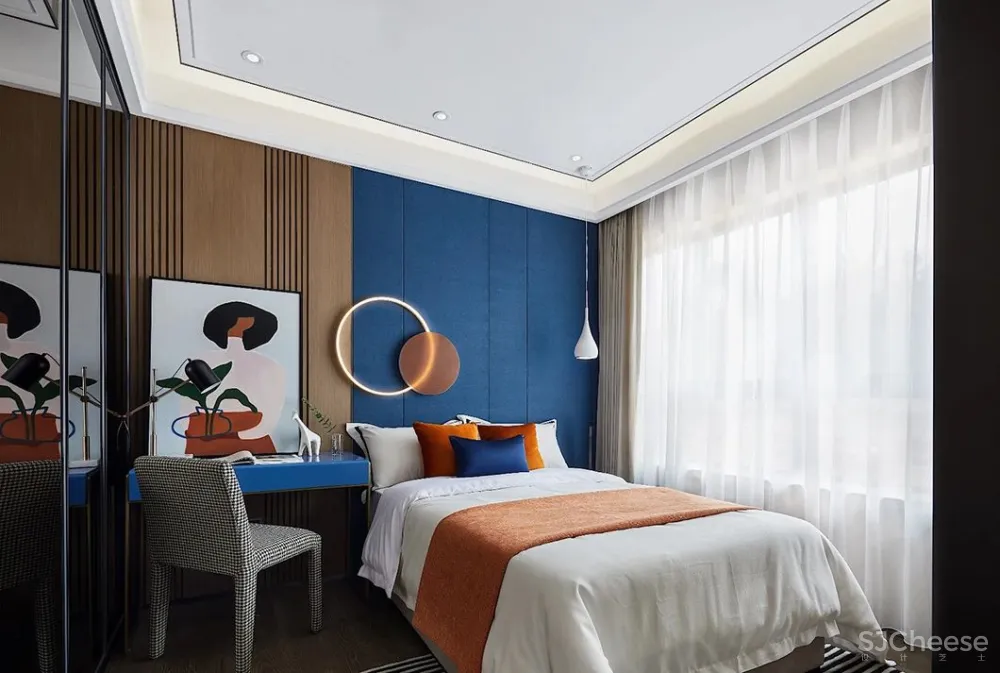 这样的撞色搭配,太美了!