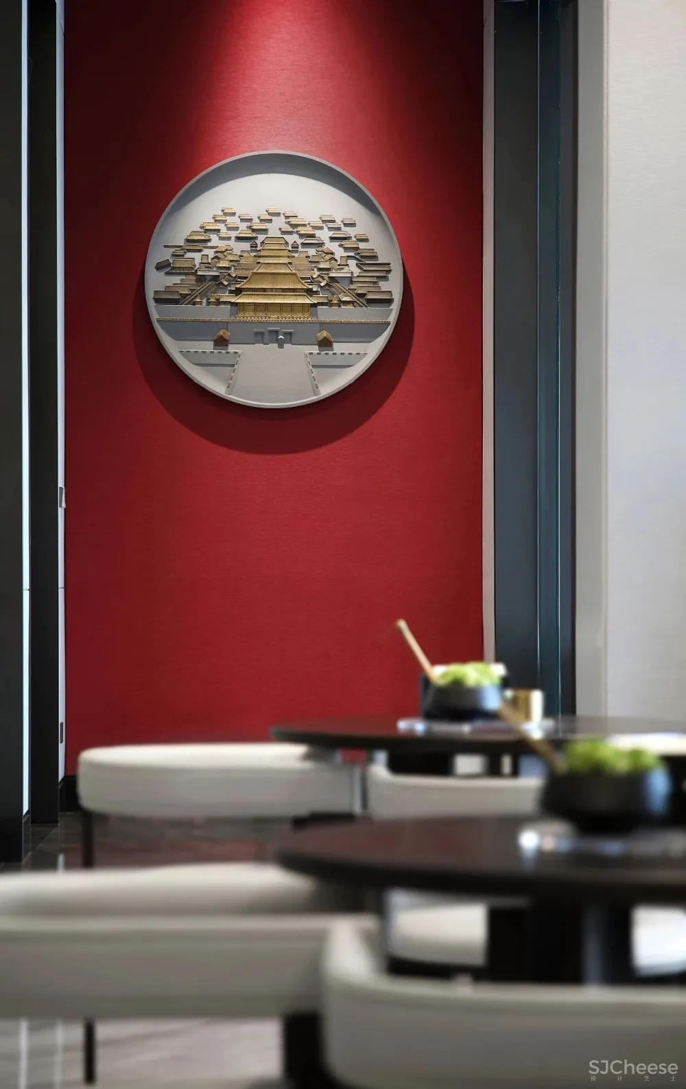 【朱砂红 白色】传统文化通过精简提炼,散发出属于东方的摩登魅力!