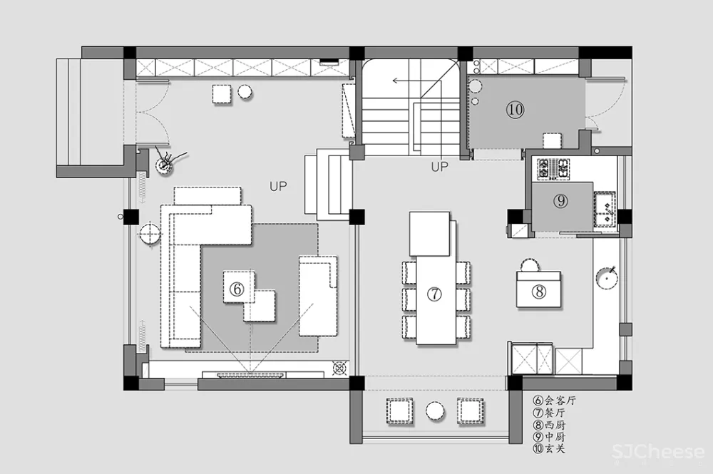 340㎡极简别墅,越简洁、越有气质!