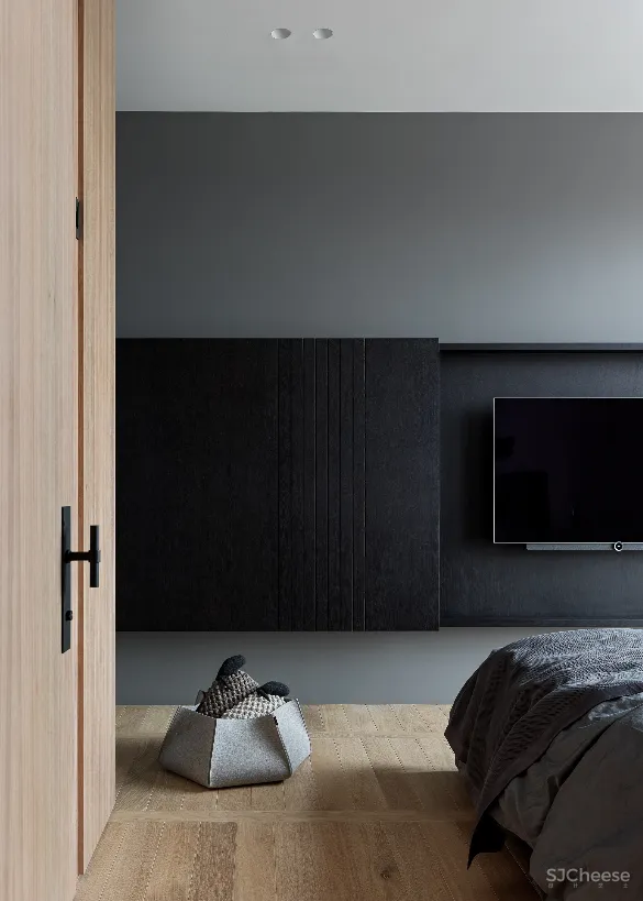 独居女性的126平米让时髦与智能打造“暗黑系”的温暖空间