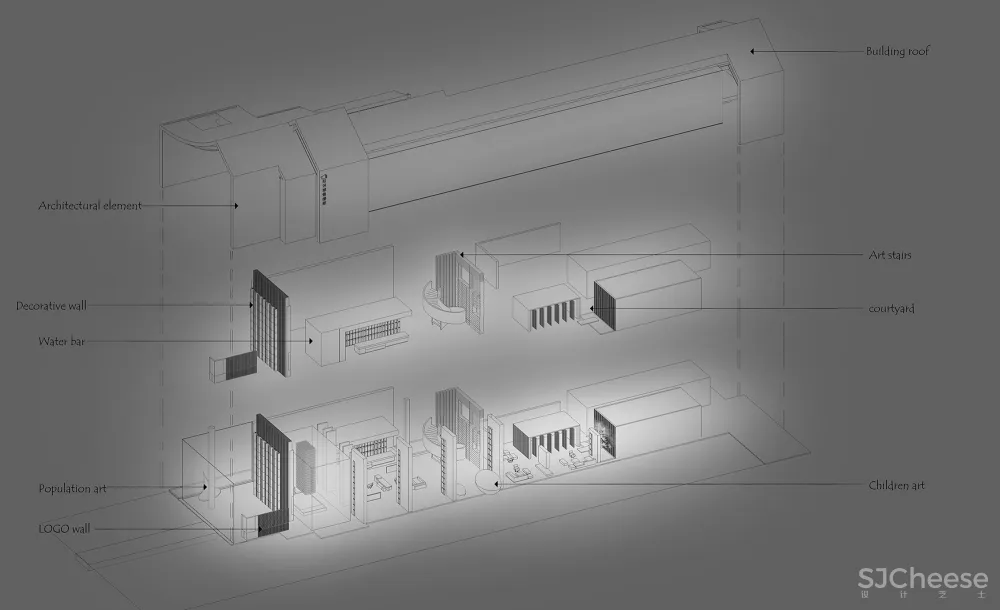 CCD.郑中新作 广州「保利·拾光年」售楼处 效果图和实景照片