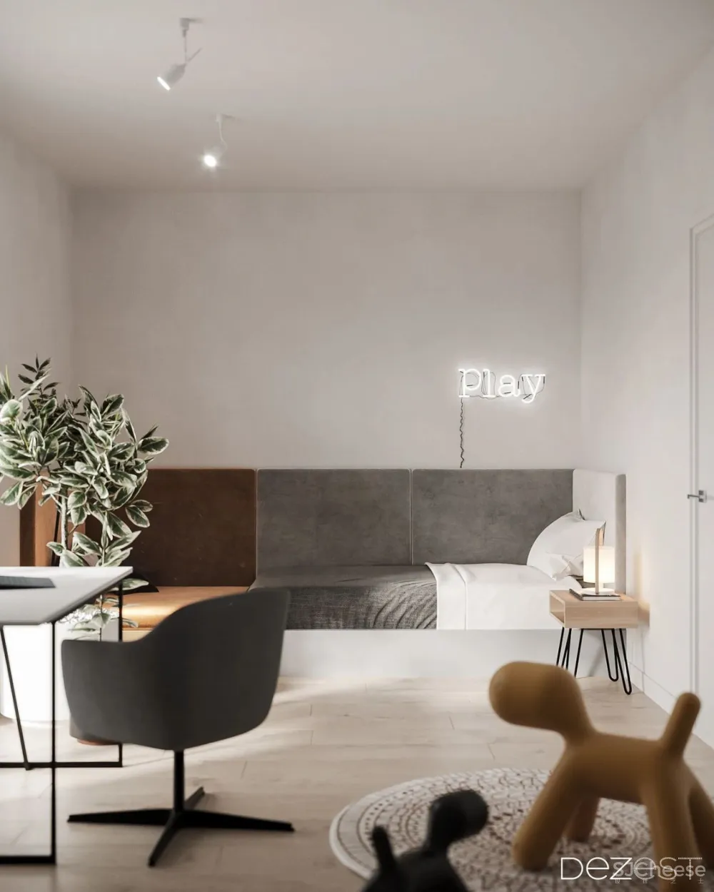 170㎡大都市住宅，大理石 胡桃木，绝对的美学！