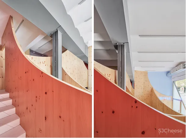 弧形隔断“森林” 西班牙Impress牙科诊所 Raúl Sánchez Architects