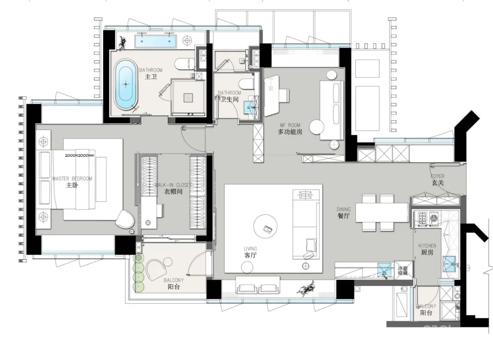深圳华侨城天鹅湖样板间设计落地方案