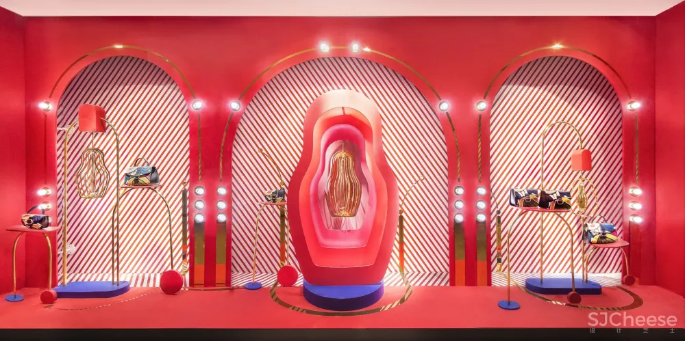 俄罗斯套娃 - 红谷HONGU 夏季橱窗设计