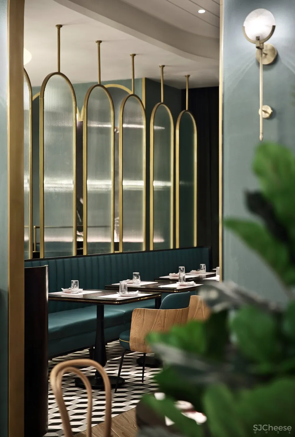 原石品牌餐厅设计【艺鼎新作·原石牛扒】 一场舌尖上的欧式户外花园之旅