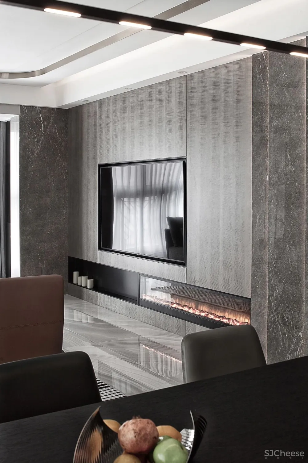 228㎡ 现代风简约住宅,舒适随性让生活回归本质