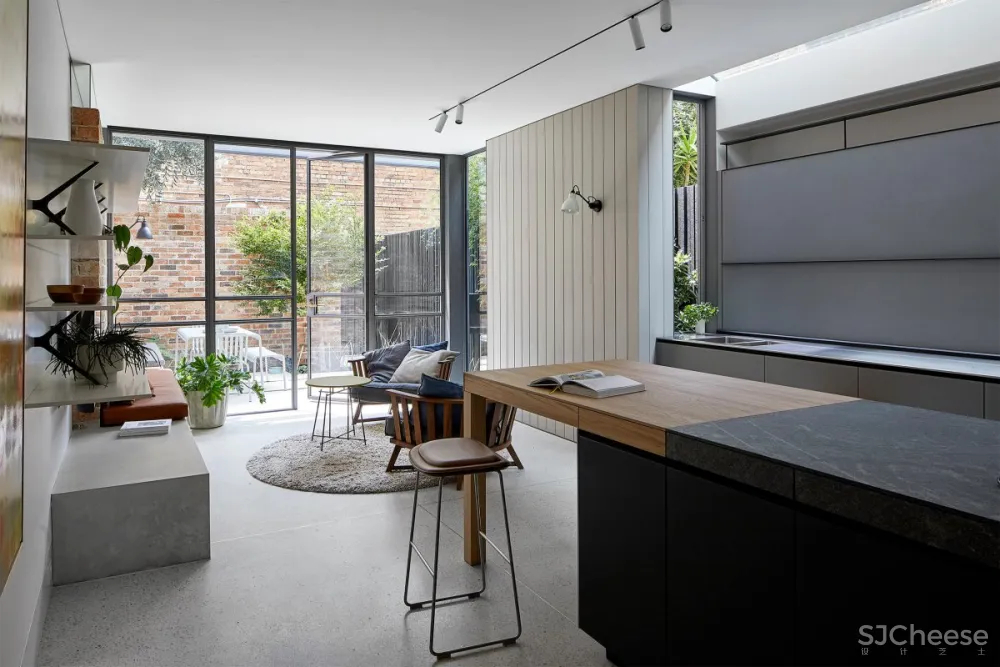 Sanders & King | Melbourne House , 宁静而大胆的现代住宅