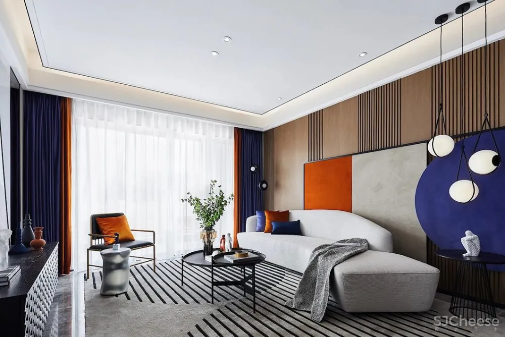 这样的撞色搭配,太美了!