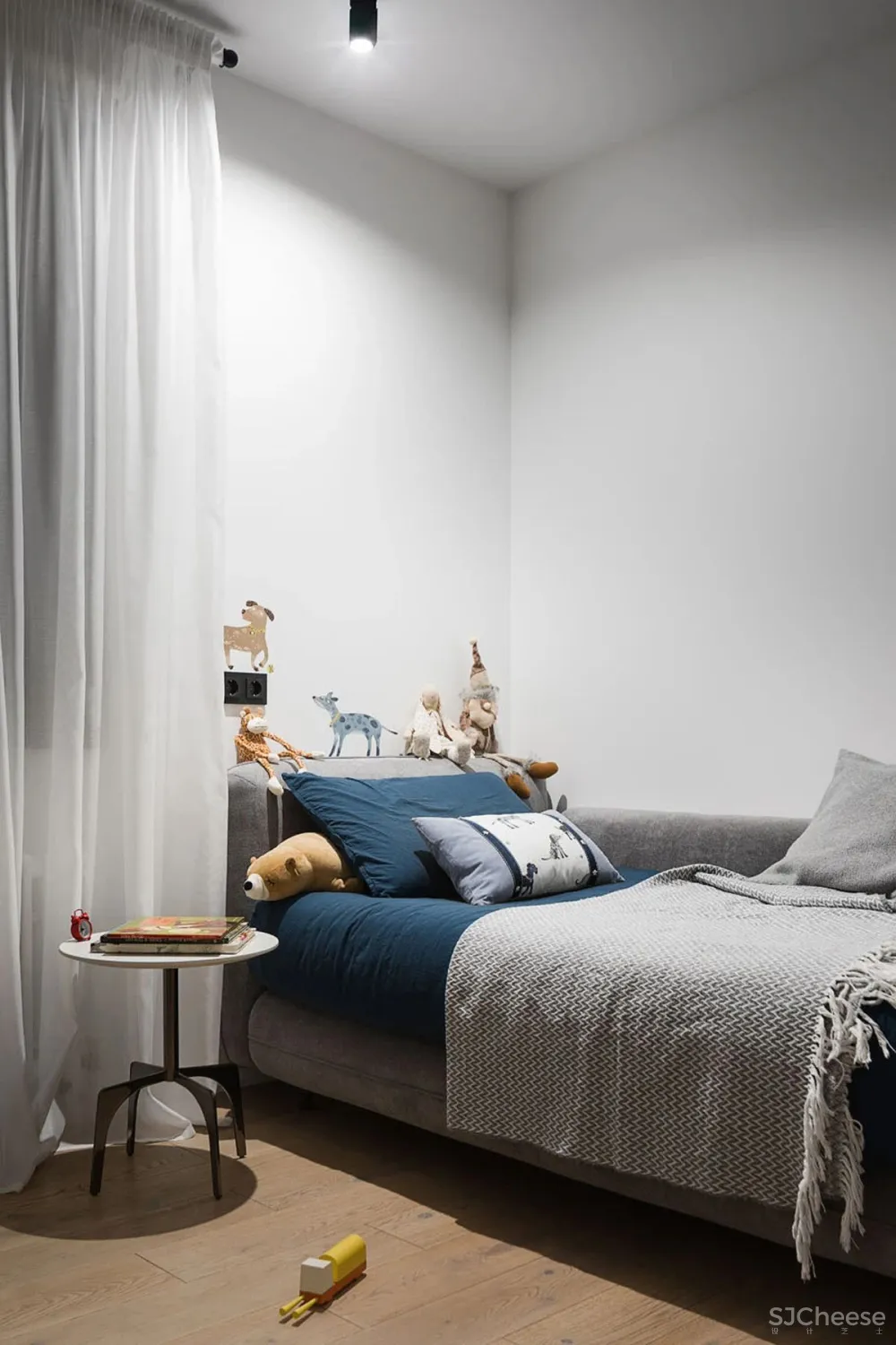 一家三口93.5平米,正是合适的惬意与舒适