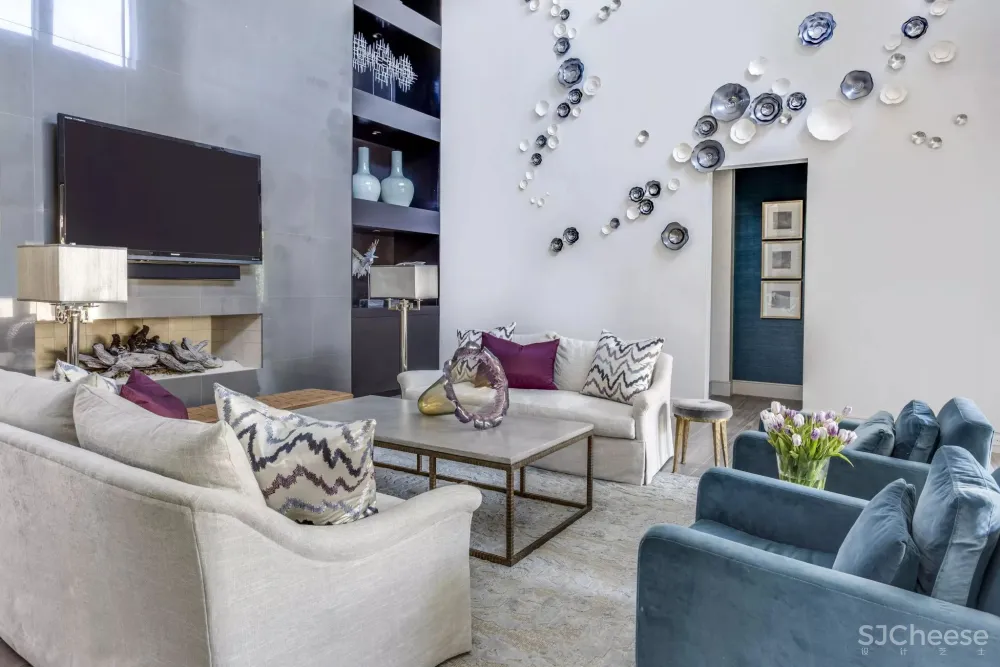 高级灰 蓝色，打造优雅的高贵感