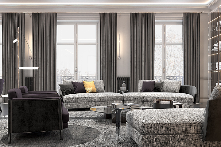 高级灰私宅，揭秘都市菁英偏爱的家！