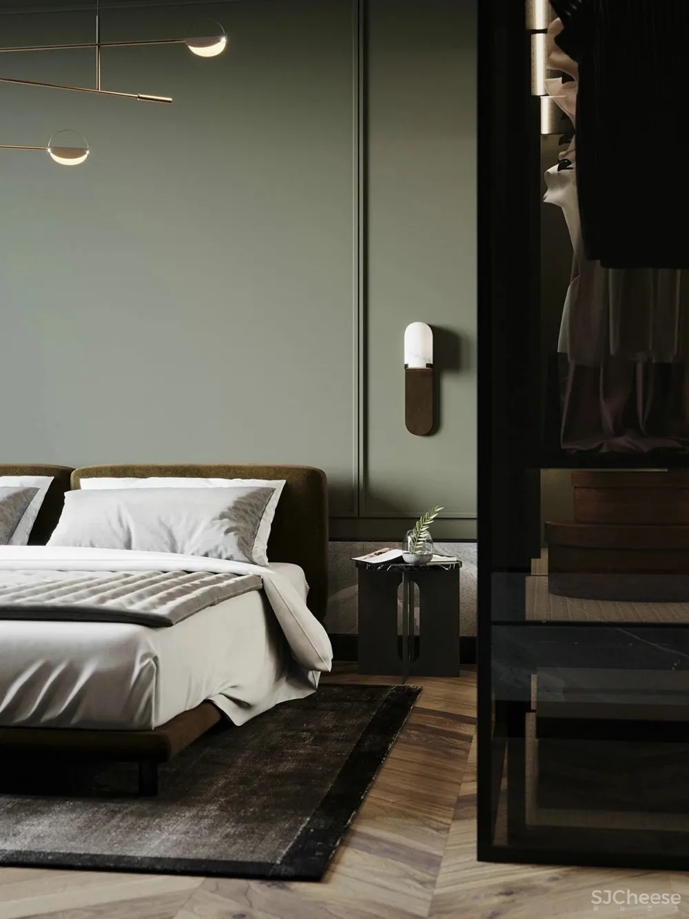 140㎡精致轻奢美宅，品味小资生活的浪漫情调！