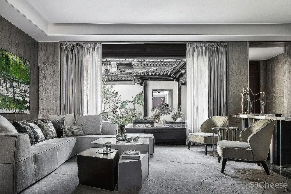 650㎡静美好宅，一步一景皆是“桃花源”！