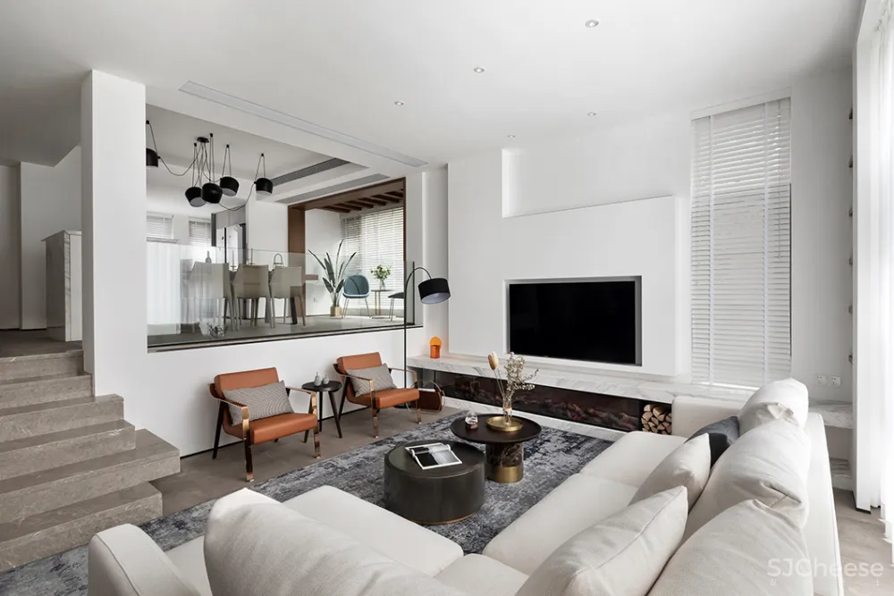 340㎡极简别墅,越简洁、越有气质!