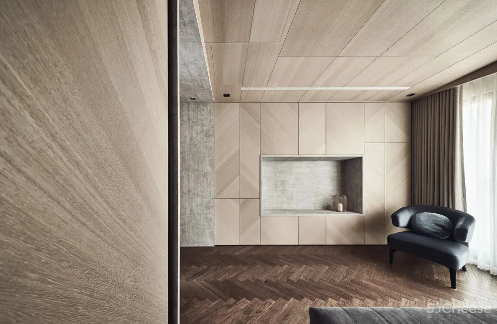 还在用传统方式铺地板?看「人字拼」怎样演绎质朴自然风