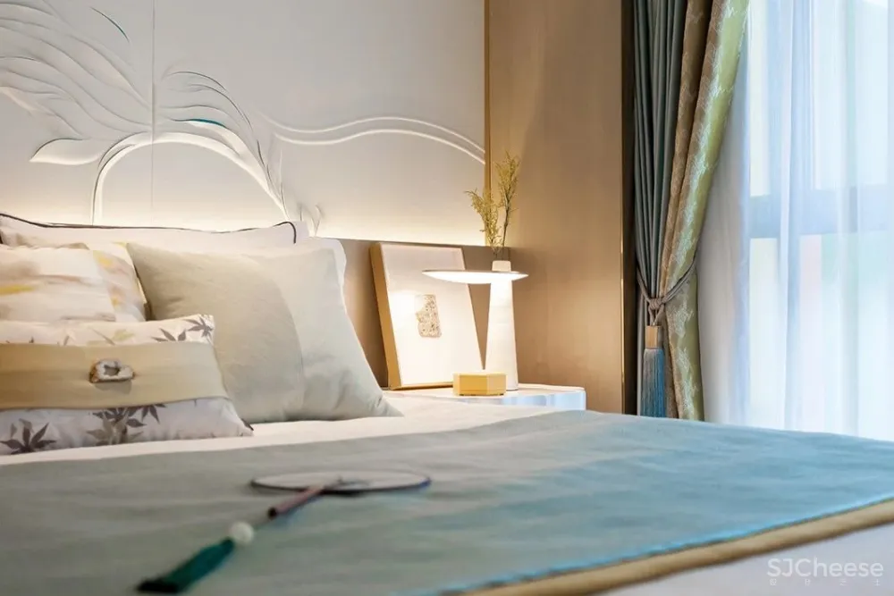 300㎡超美新中式：茶色悠然，新派雅趣！