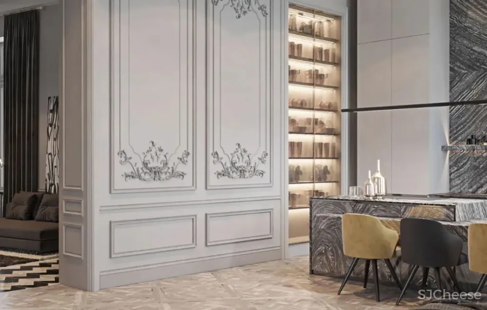 石膏线这样玩,竟然美上天!