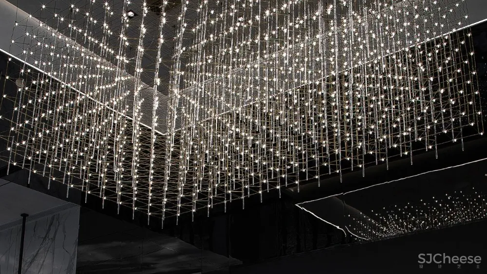 奢华金点缀大理石,恰到好处的低调简洁!