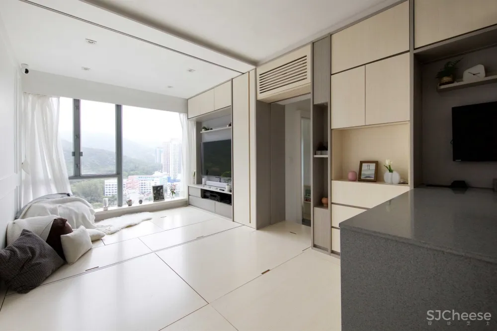 49㎡ 用好地台, 一房瞬间变四房!