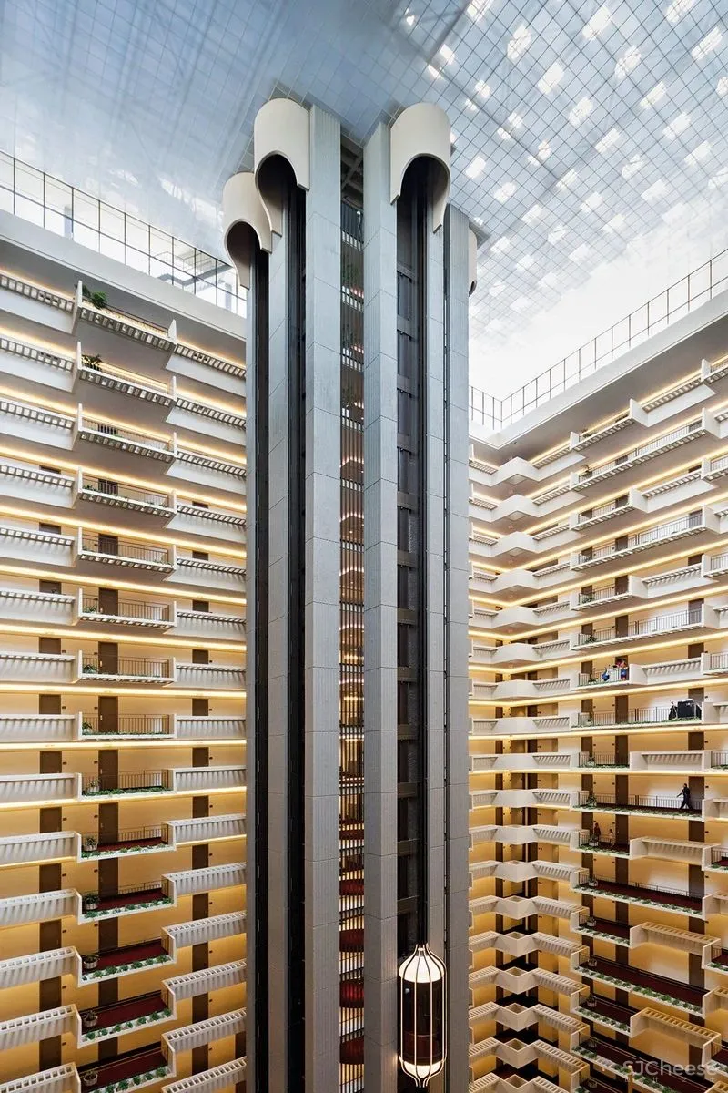 纪念最美“中庭”建筑师-约翰∙波特曼 John Portman