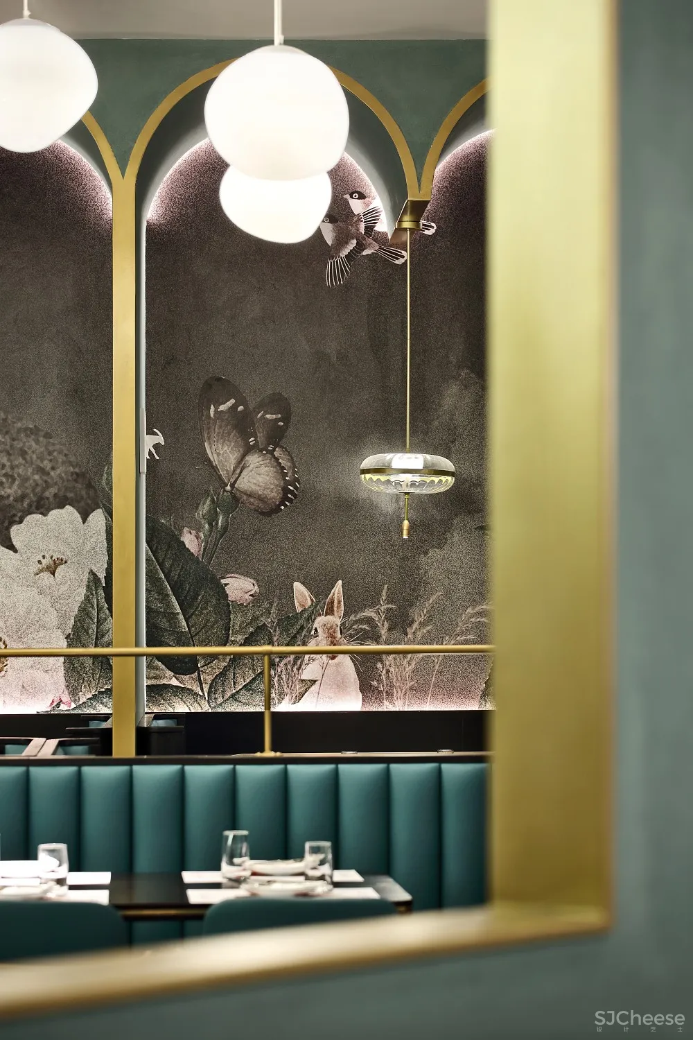 原石品牌餐厅设计【艺鼎新作·原石牛扒】 一场舌尖上的欧式户外花园之旅