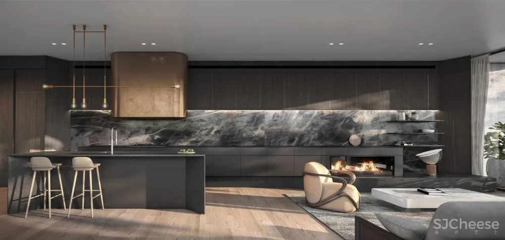 效果图不只要逼真,还要有氛围