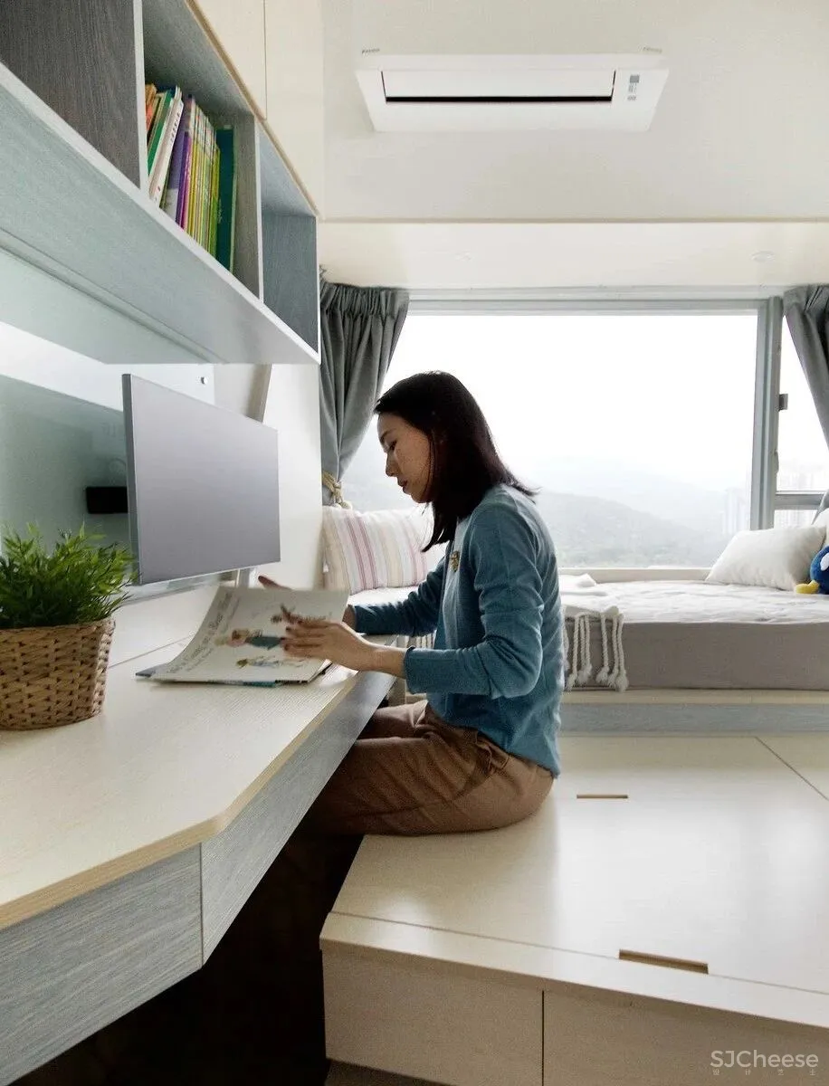 49㎡ 用好地台, 一房瞬间变四房!