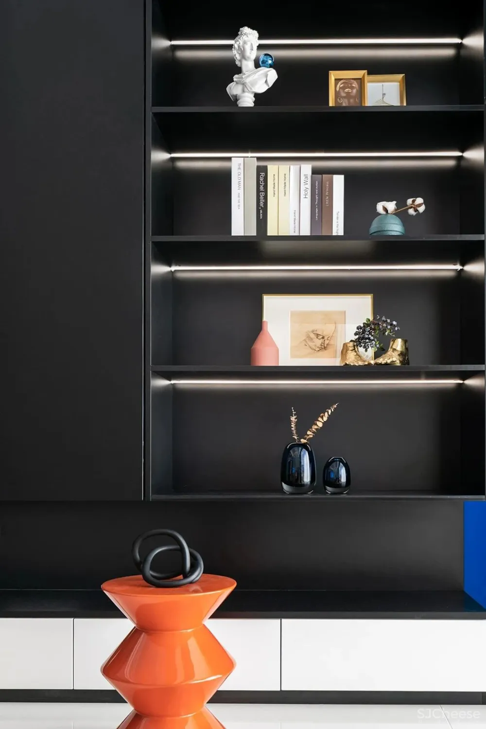 这样的撞色搭配,太美了!