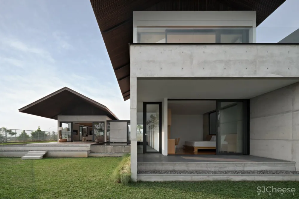 Pranala Associates | Iyashi House , 现代混凝土景观别墅