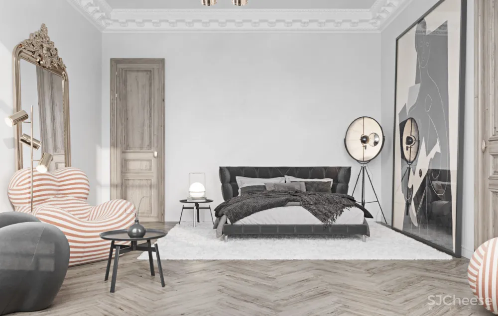 最美新古典两层公寓,贵族生活的正确打开方式!