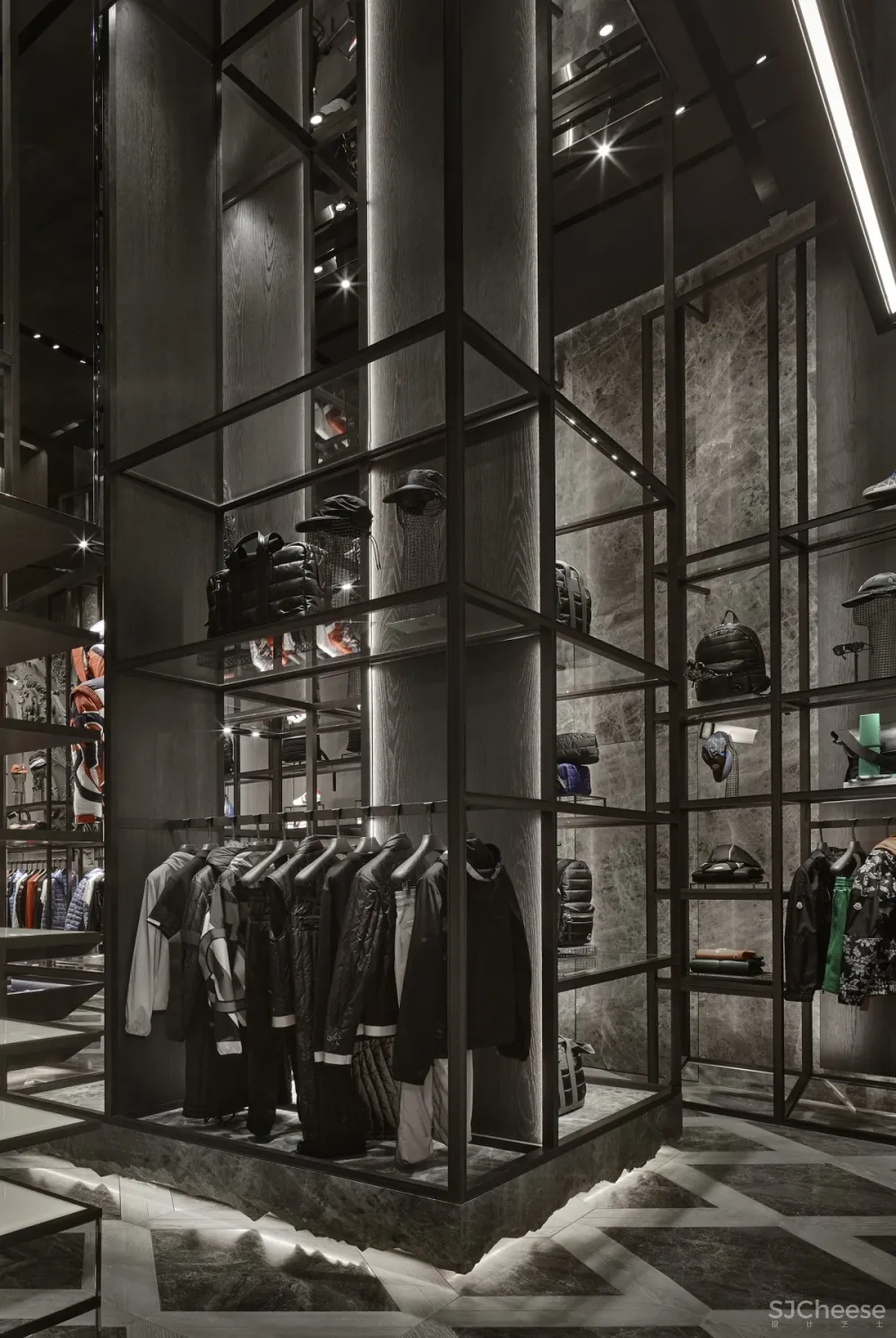 Gwenael Nicolas | Moncler Dubai Mall , 沙漠中的冰山