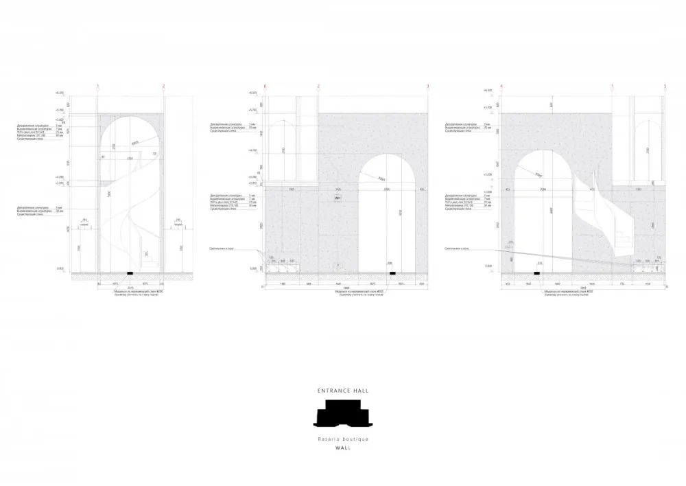 Wall Architecture | Rasario , 极简混泥土雕塑展厅
