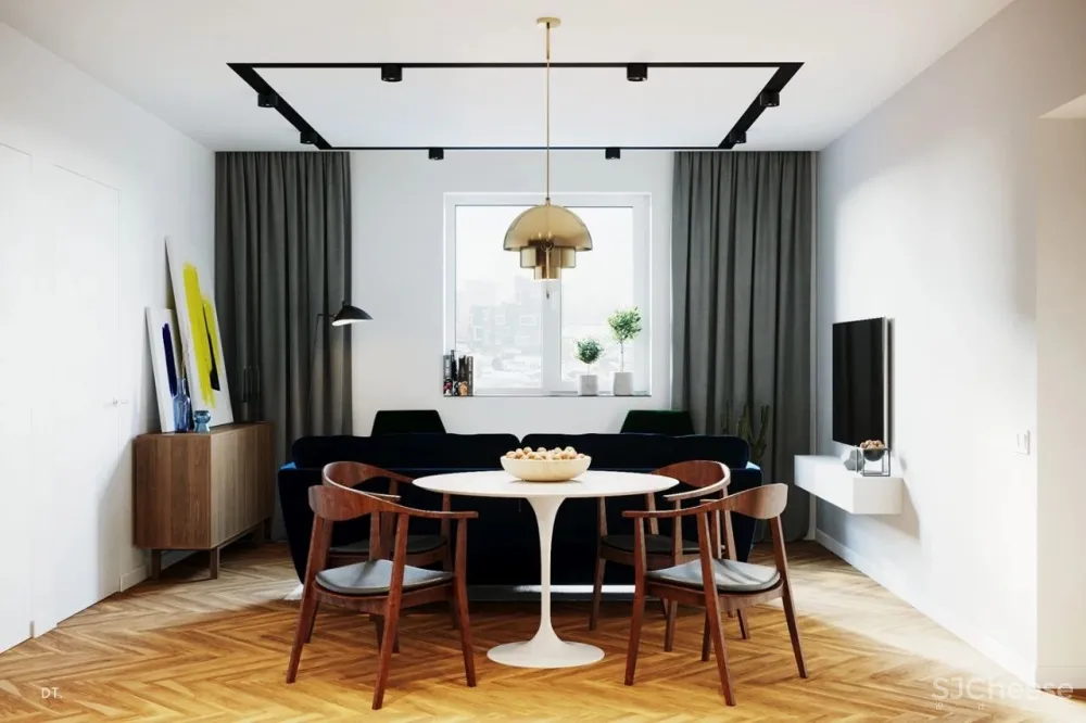 现代简约风,高级有个性的住宅空间