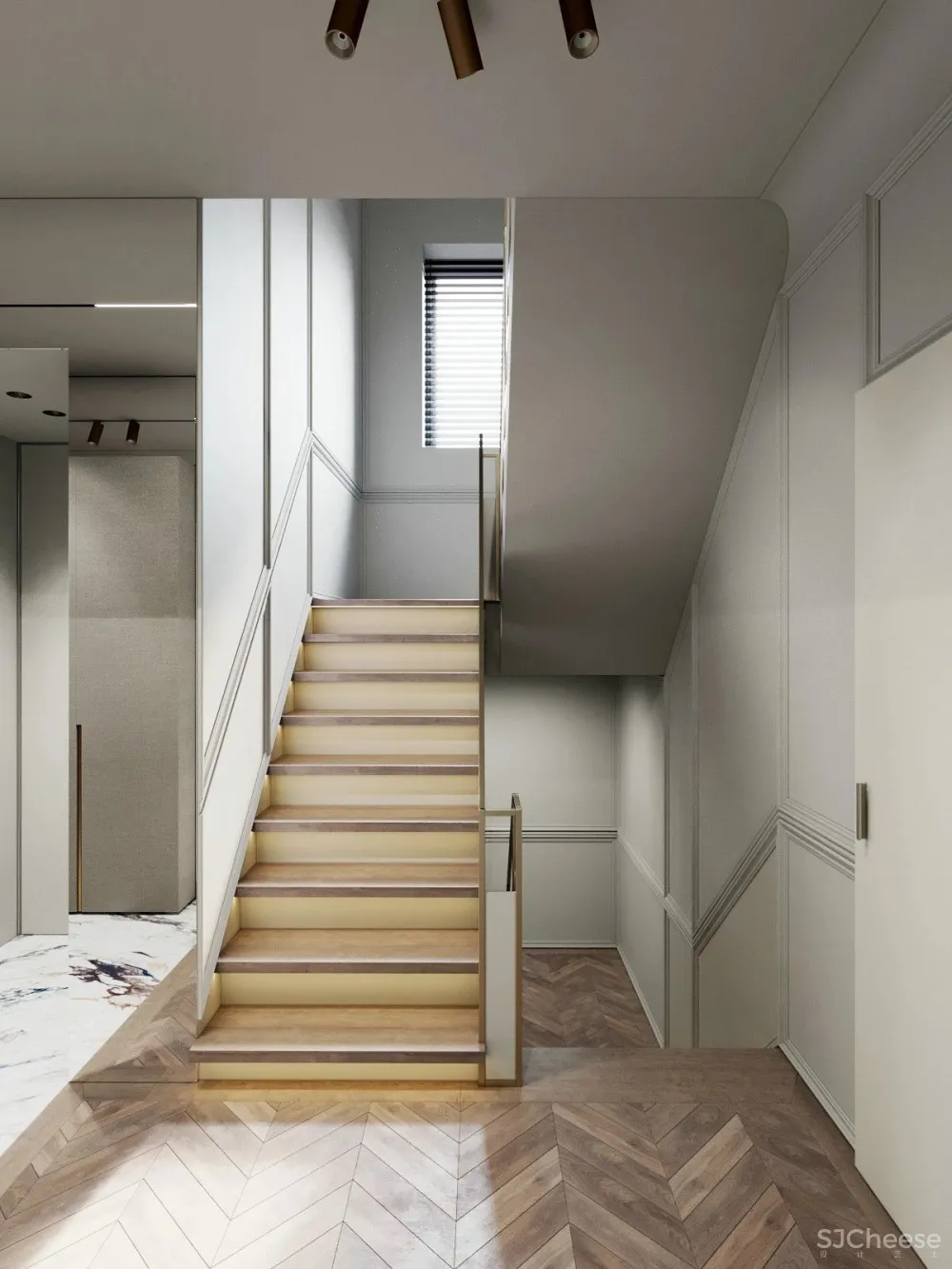 现代简欧住宅，淡雅生活的精致居所！