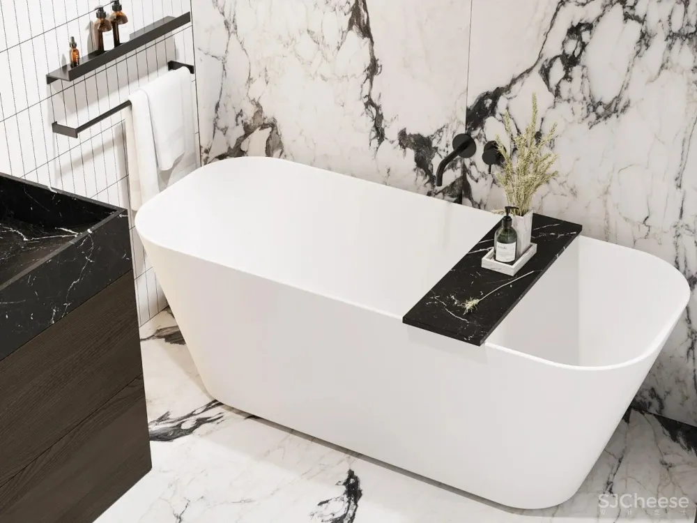 113㎡实用大两居,轻奢简致!