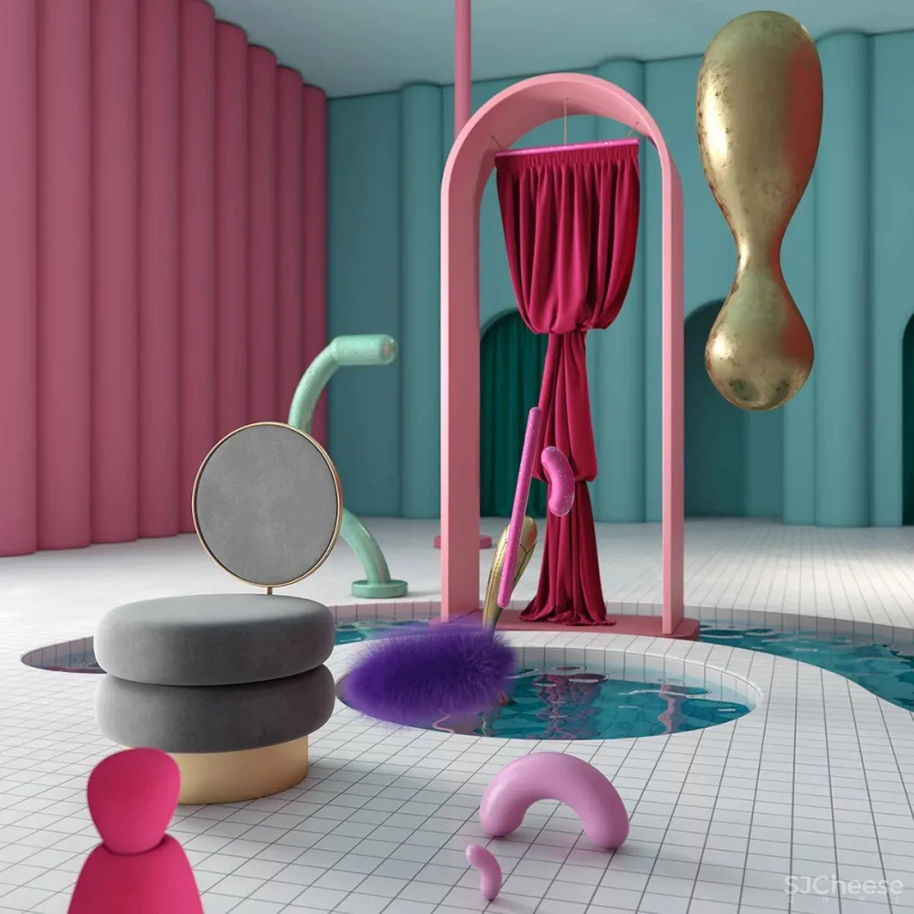 Timur Mitin 爱丽丝的谐波几何美学