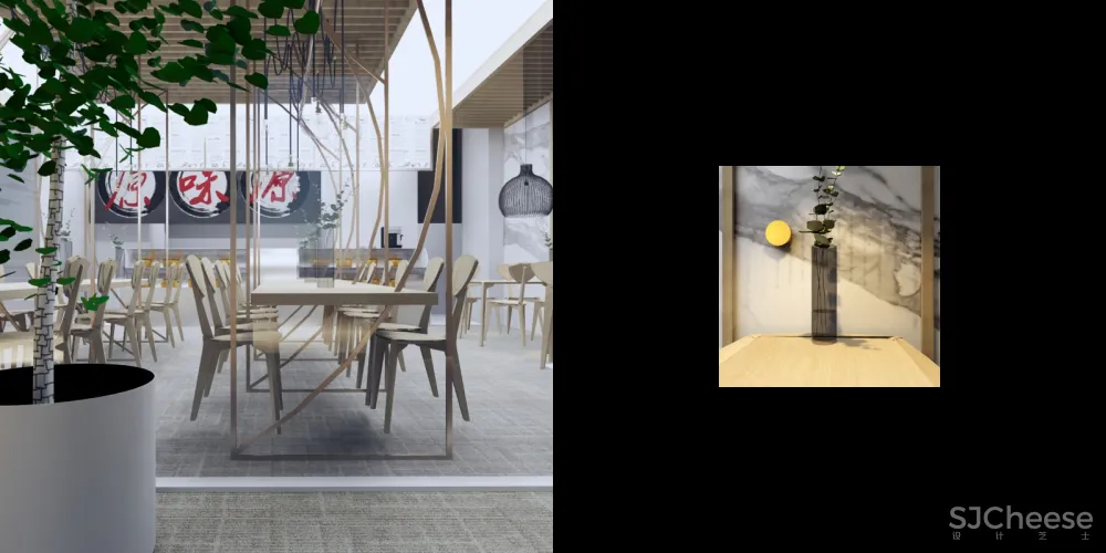 原味源私房菜室内设计改造项目