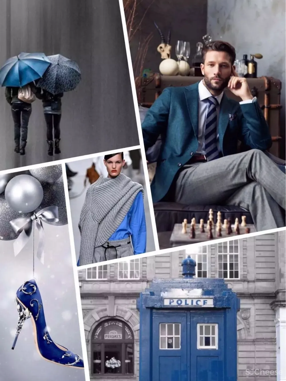 高级灰 蓝色，打造优雅的高贵感