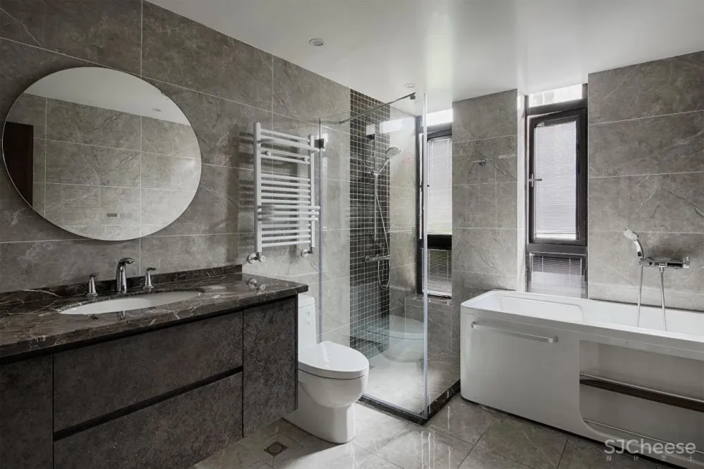 150m²简约风洋房设计，中性色打造格调居所